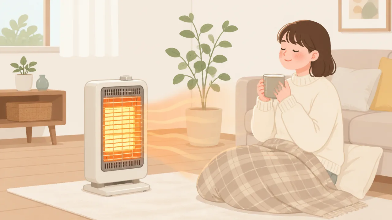 山善 電気ストーブ DS-D086の口コミは？暖かさや使い勝手を紹介