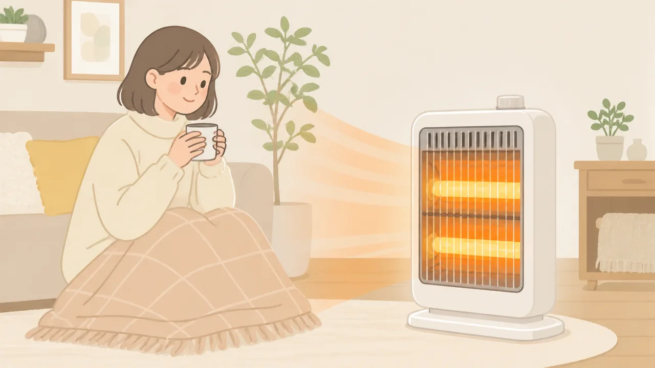山善 電気ストーブ DS-D086の口コミは？暖かさや使い勝手を紹介