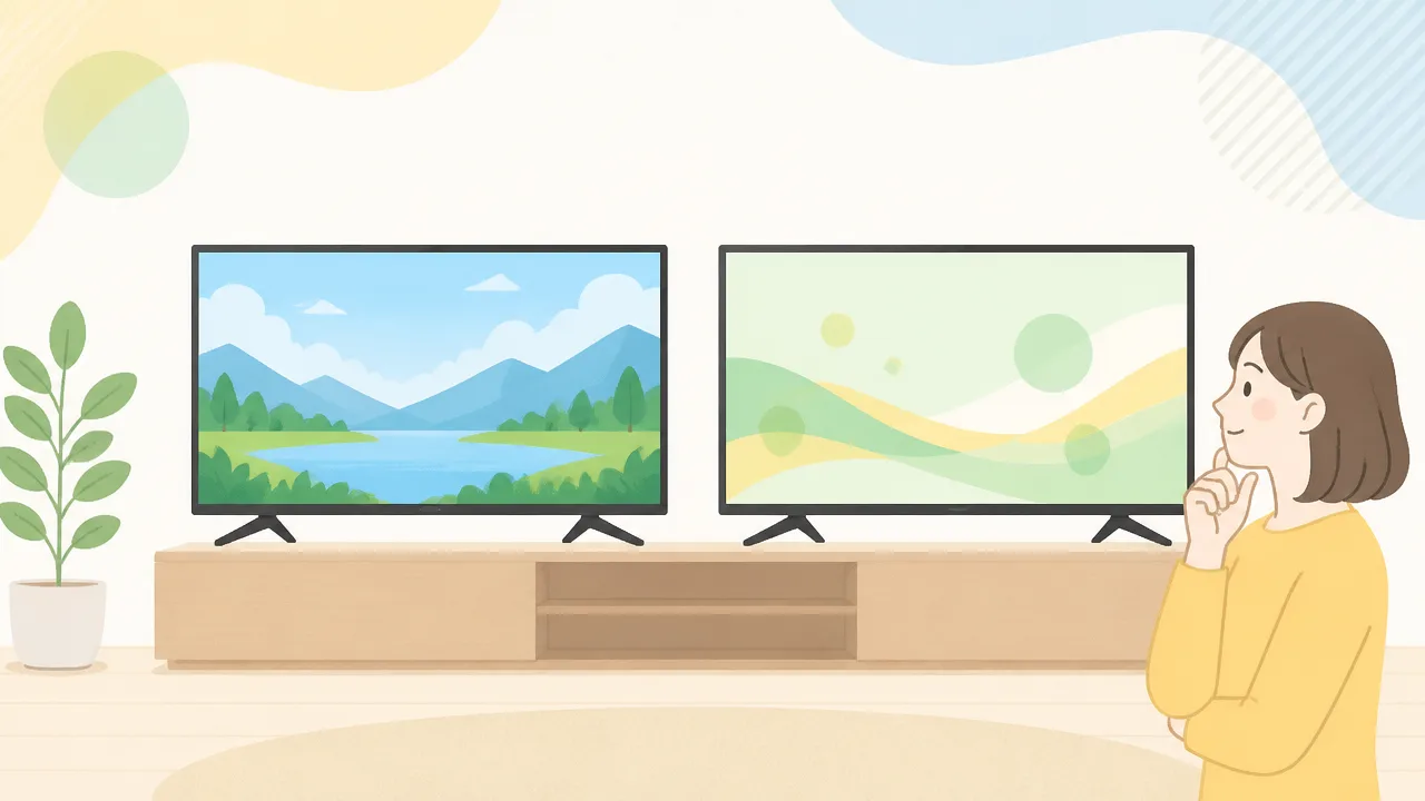 AQUOSテレビ4T-C43FN2と2T-C43GF2の違いを比較