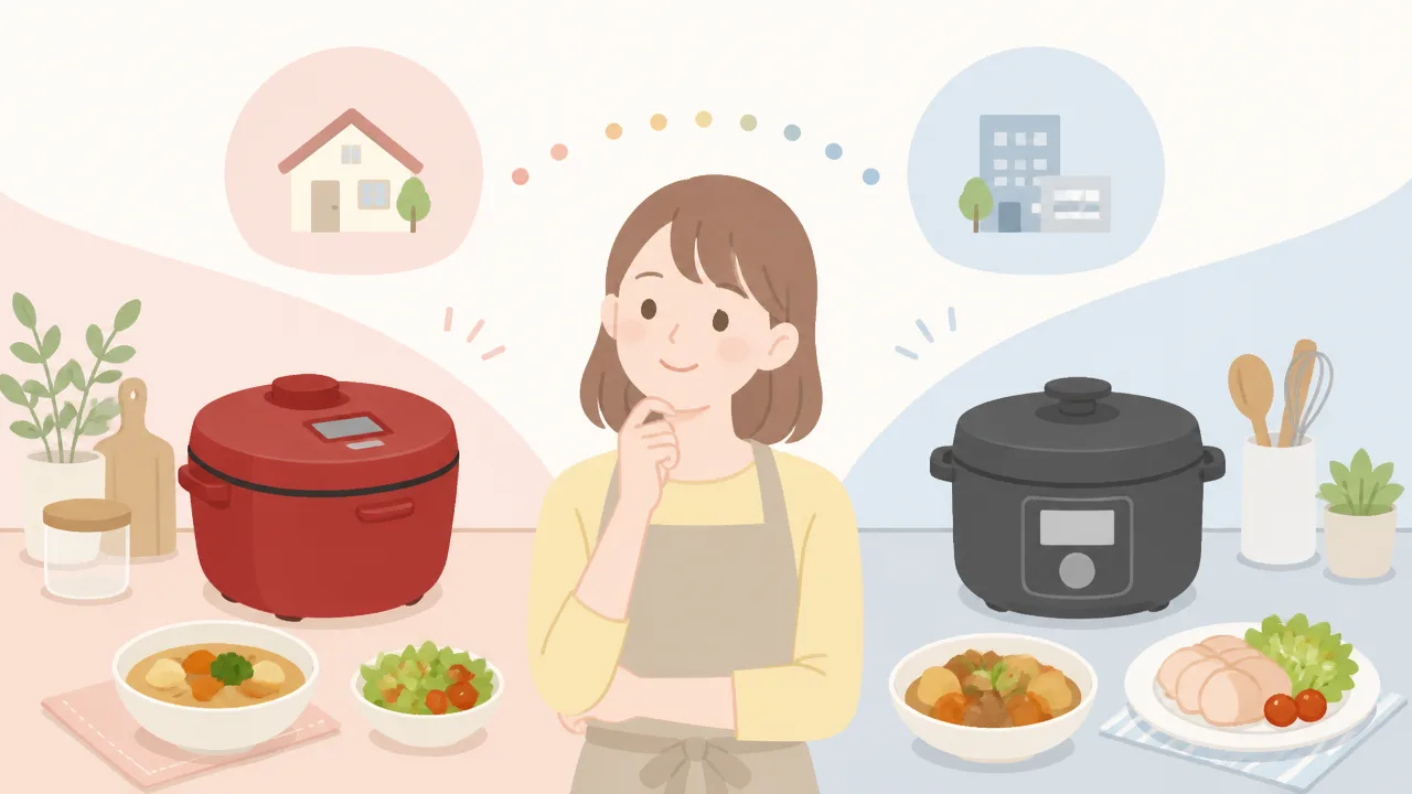 シャープのホットクックとアイリスオーヤマの電気圧力鍋の違いは？