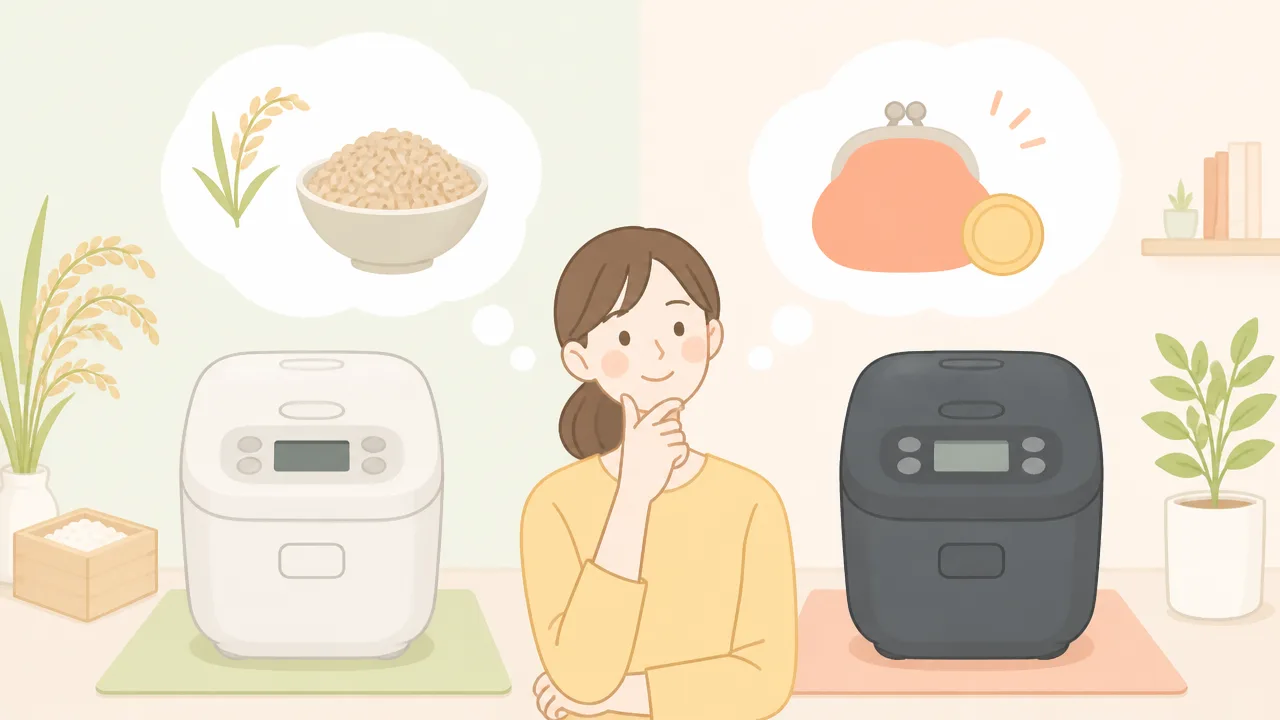 JPW-K100とJPW-M100の違いは？炊飯器の機能を比較